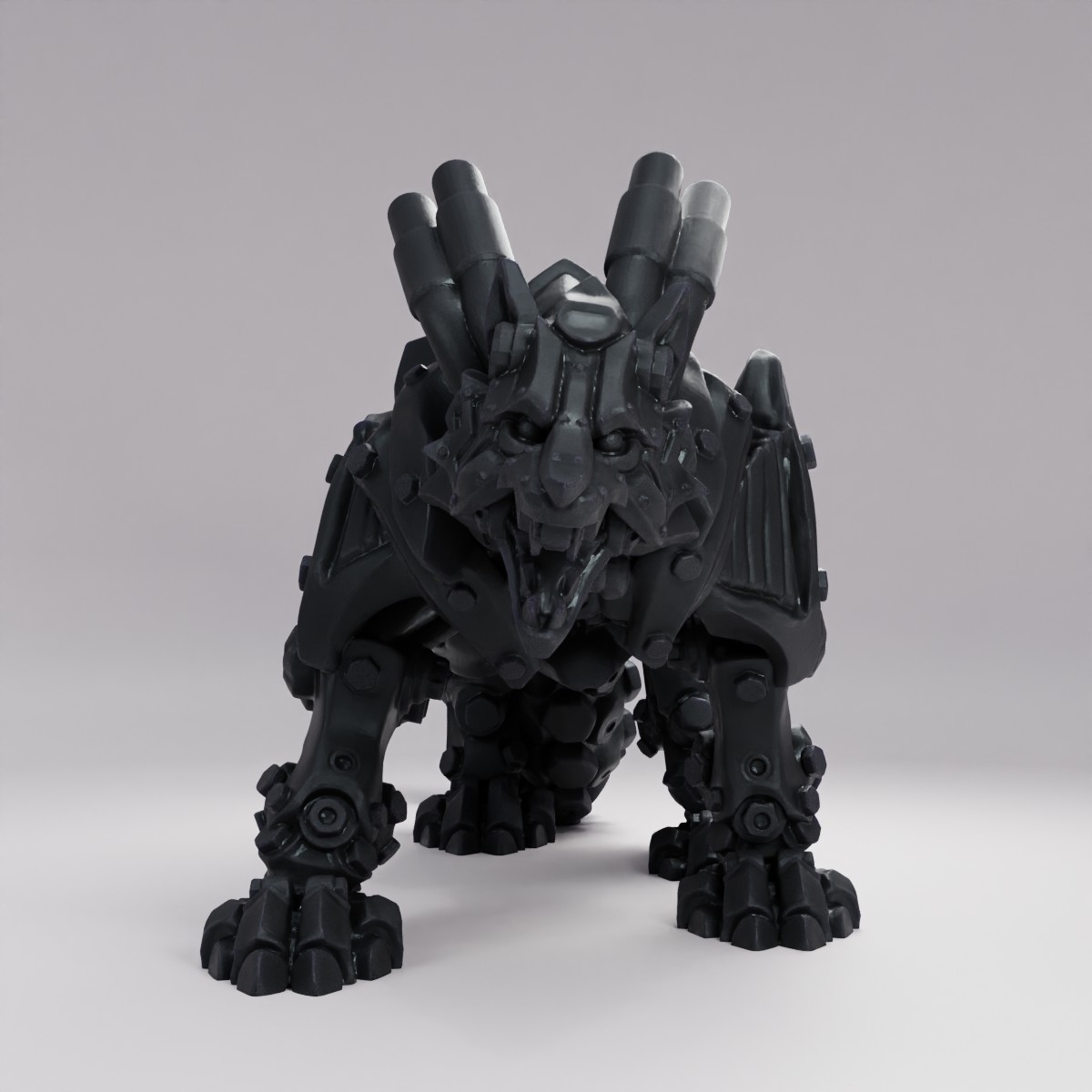 Hot Goblin. Robot Wolf - TTRPG Miniature | Hot Goblin